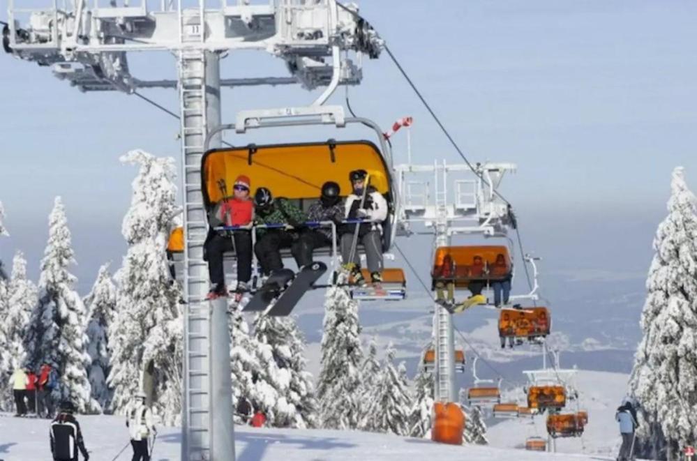 Lanovka Lägenhet Jáchymov Exteriör bild