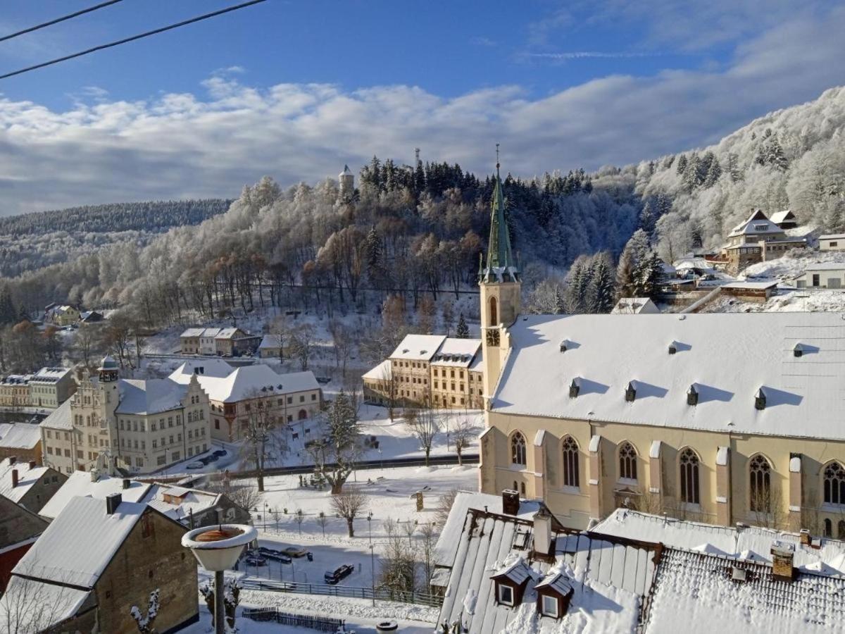Lanovka Lägenhet Jáchymov Exteriör bild